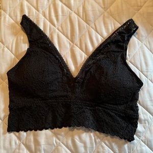 Jr black lace bralette from Kohls